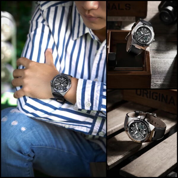 JY8149-05E-2 星辰錶CITIZEN 全球電波時計飛行錶-黑色 (JY8149-05E)